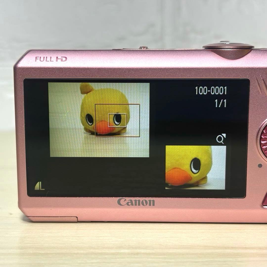 Canon IXY 50S キャノン コンデジ ピンク SDHCカード付