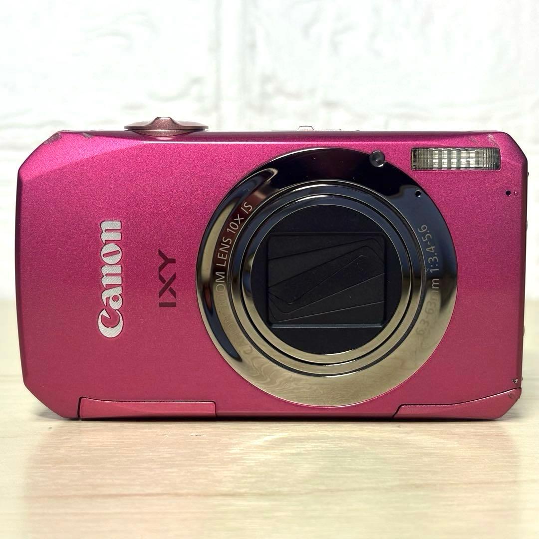 Canon IXY 50S キャノン コンデジ ピンク SDHCカード付