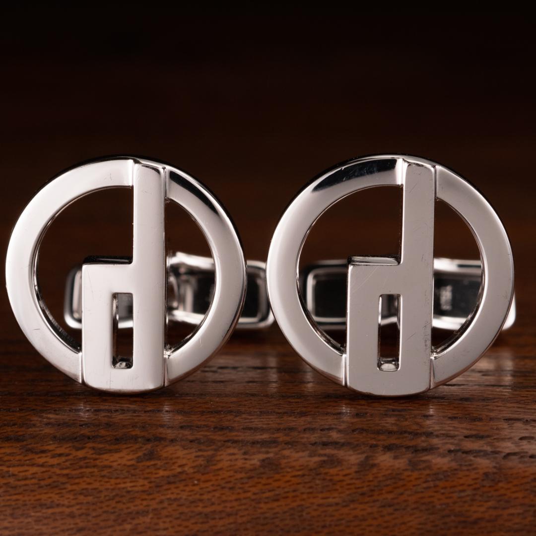 【英国王室御用達】★箱有 Dunhill シルバー925 カフリンクス ダンヒル