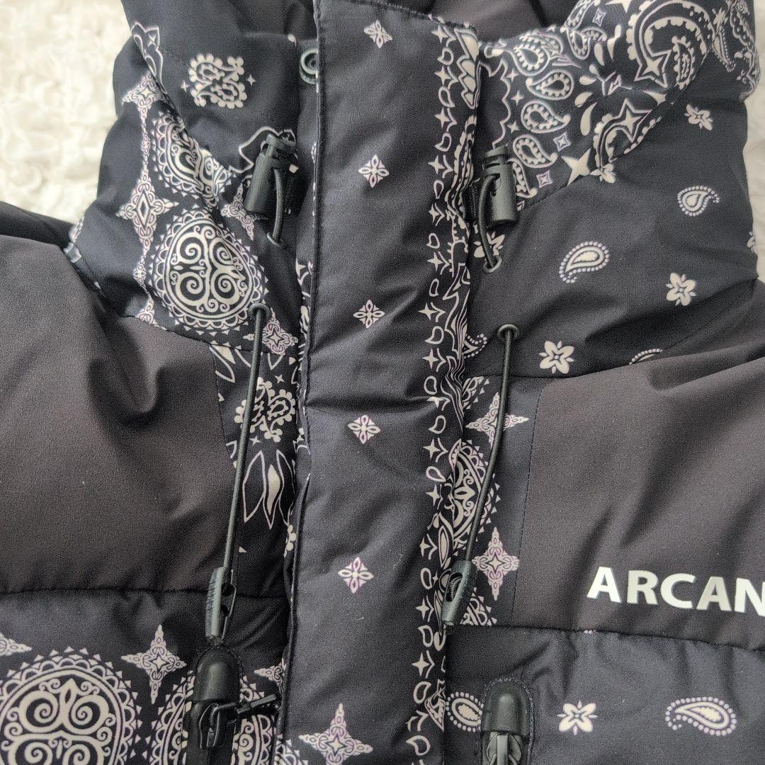 ARCANUM DESIGN AR ストレッチ マウンテンダウンジャケット