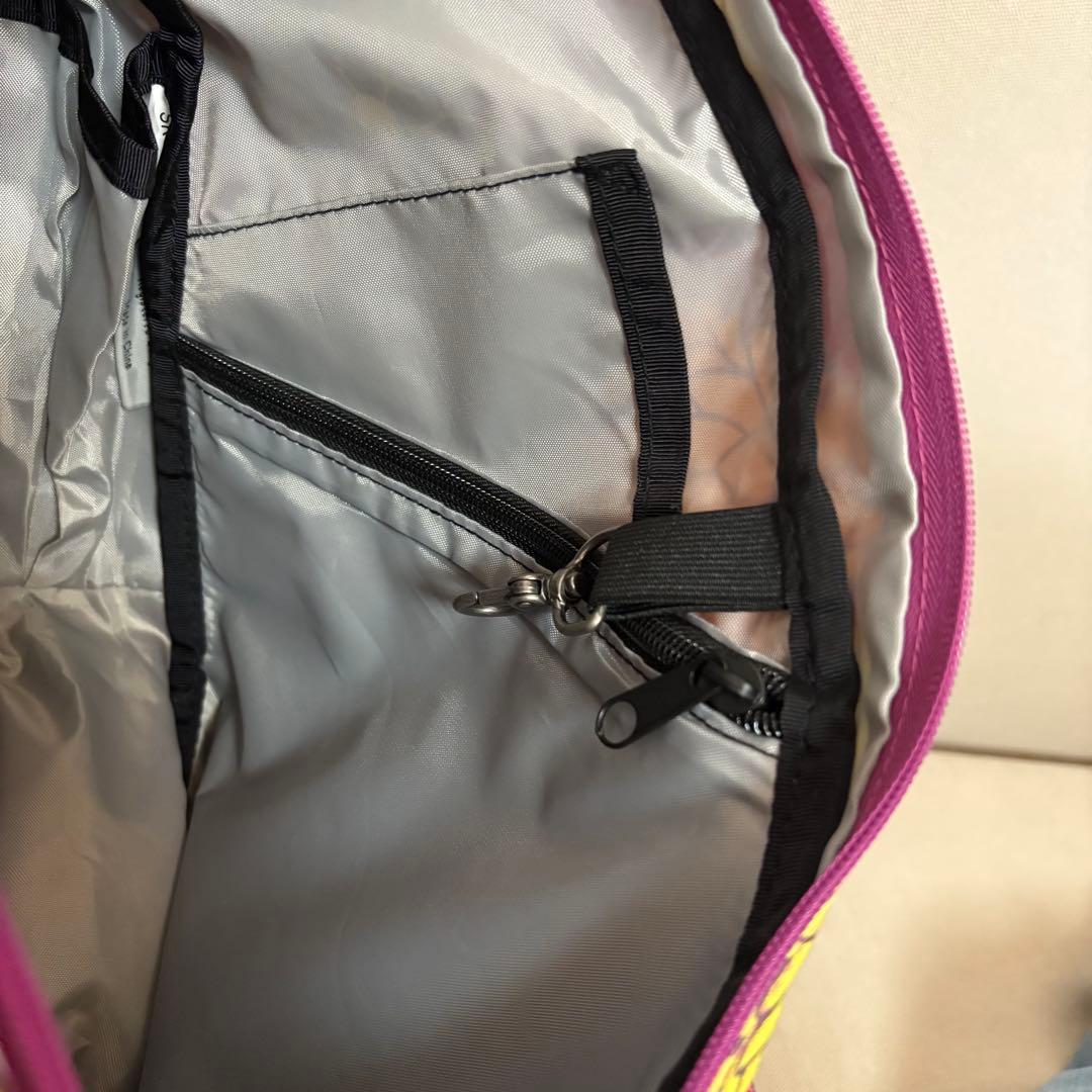 美品　ヘルシー バックバッグ Sサイズ マルチカラー