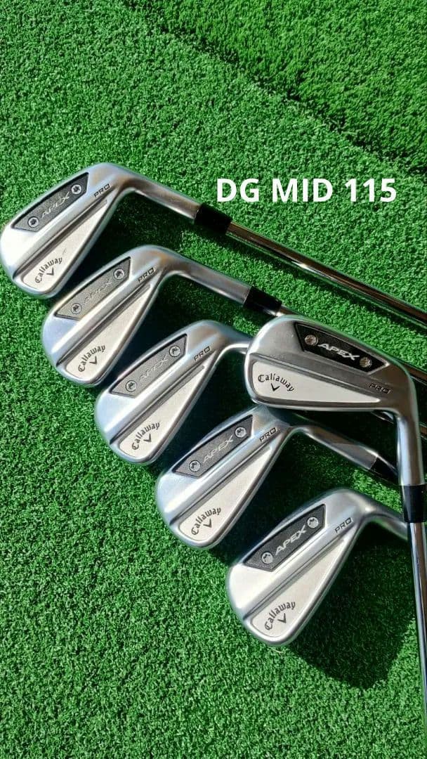 クラブ Callaway APEX PRO 2024 DG MID 115