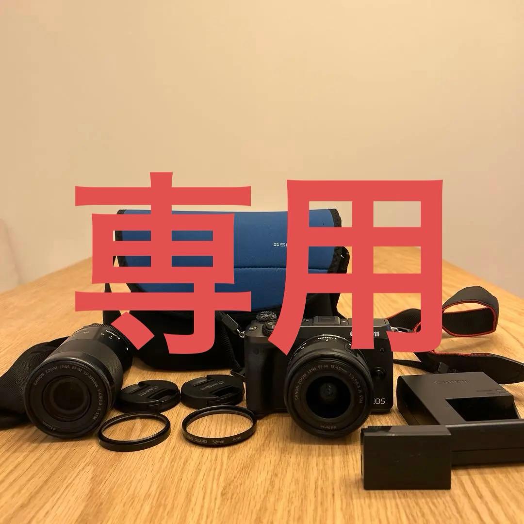 Canon EOS M6 ブラック　ミラーレス一眼