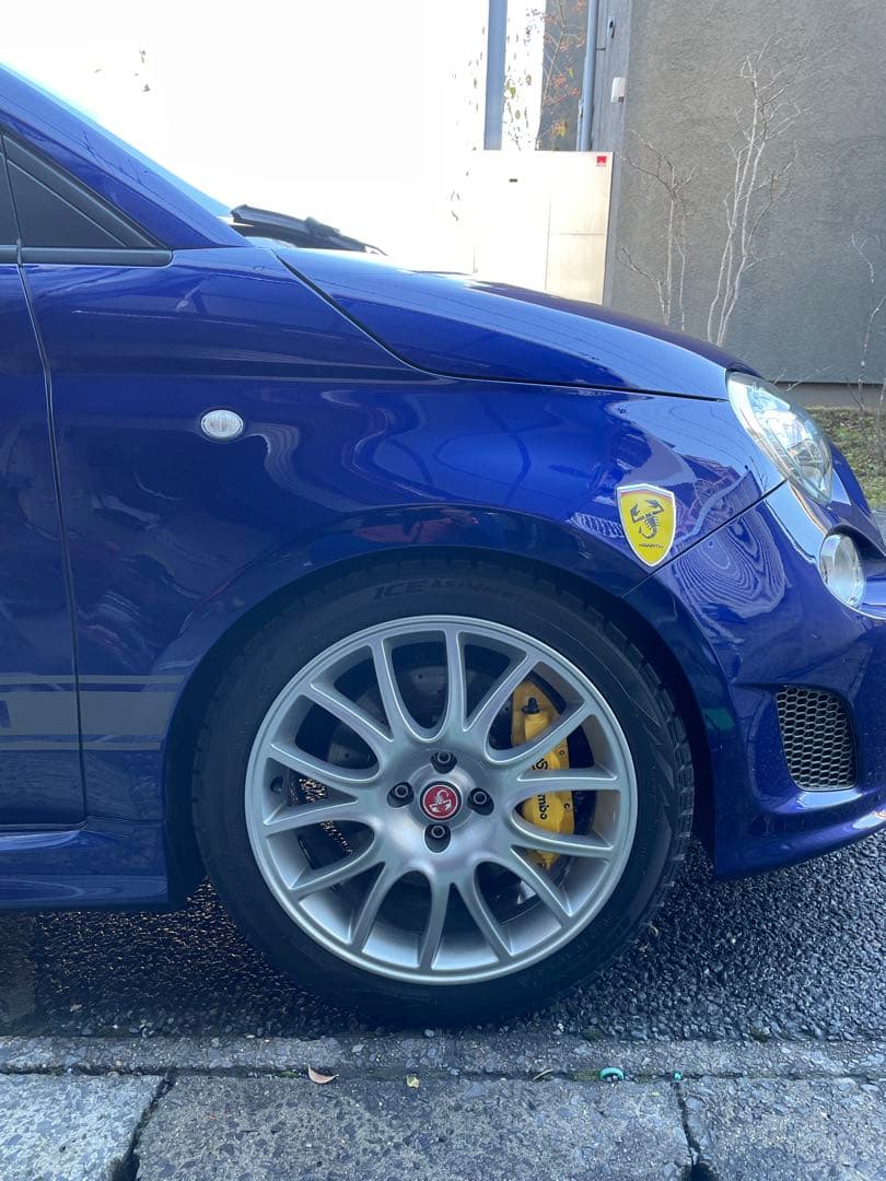 アバルト５９５　純正アルミホイール＆スタッドレス　１７インチ