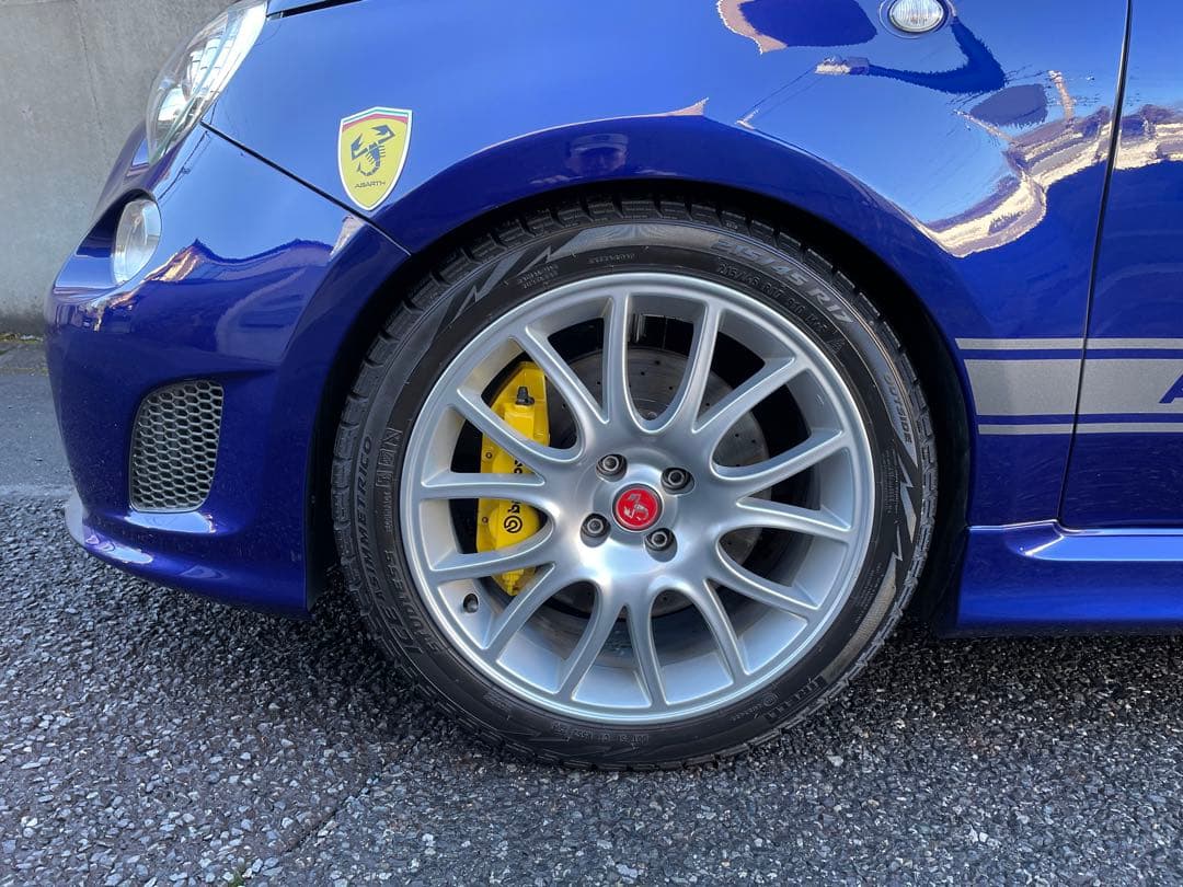 アバルト５９５　純正アルミホイール＆スタッドレス　１７インチ