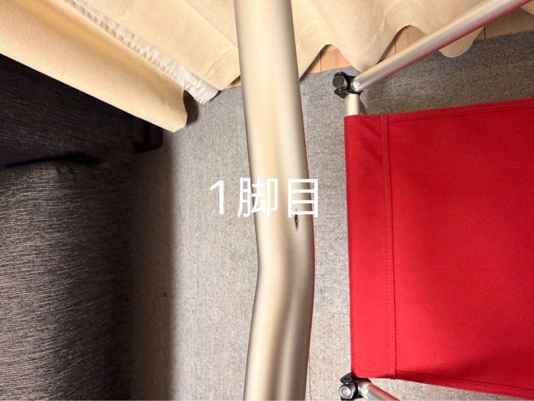  peak スノーピーク　FDチェアワイド RD 赤　2脚セット