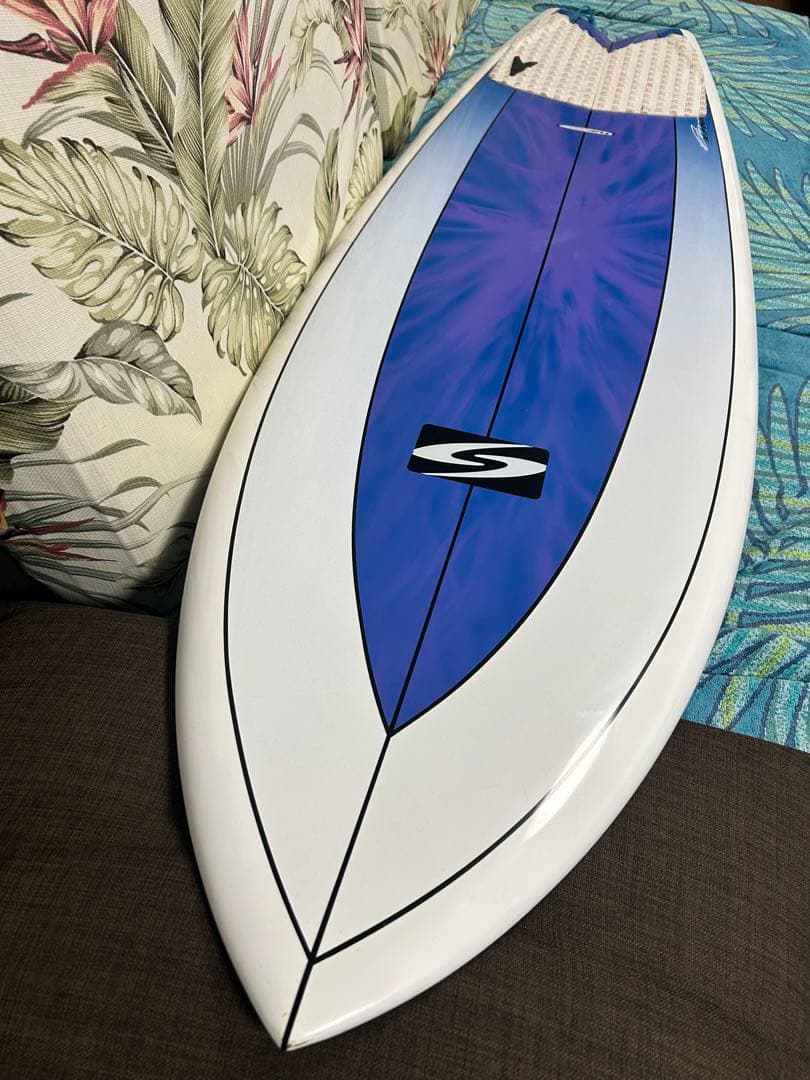 【美品】SOUL FISH サーフボード ツインフィッシュ 5'8ft