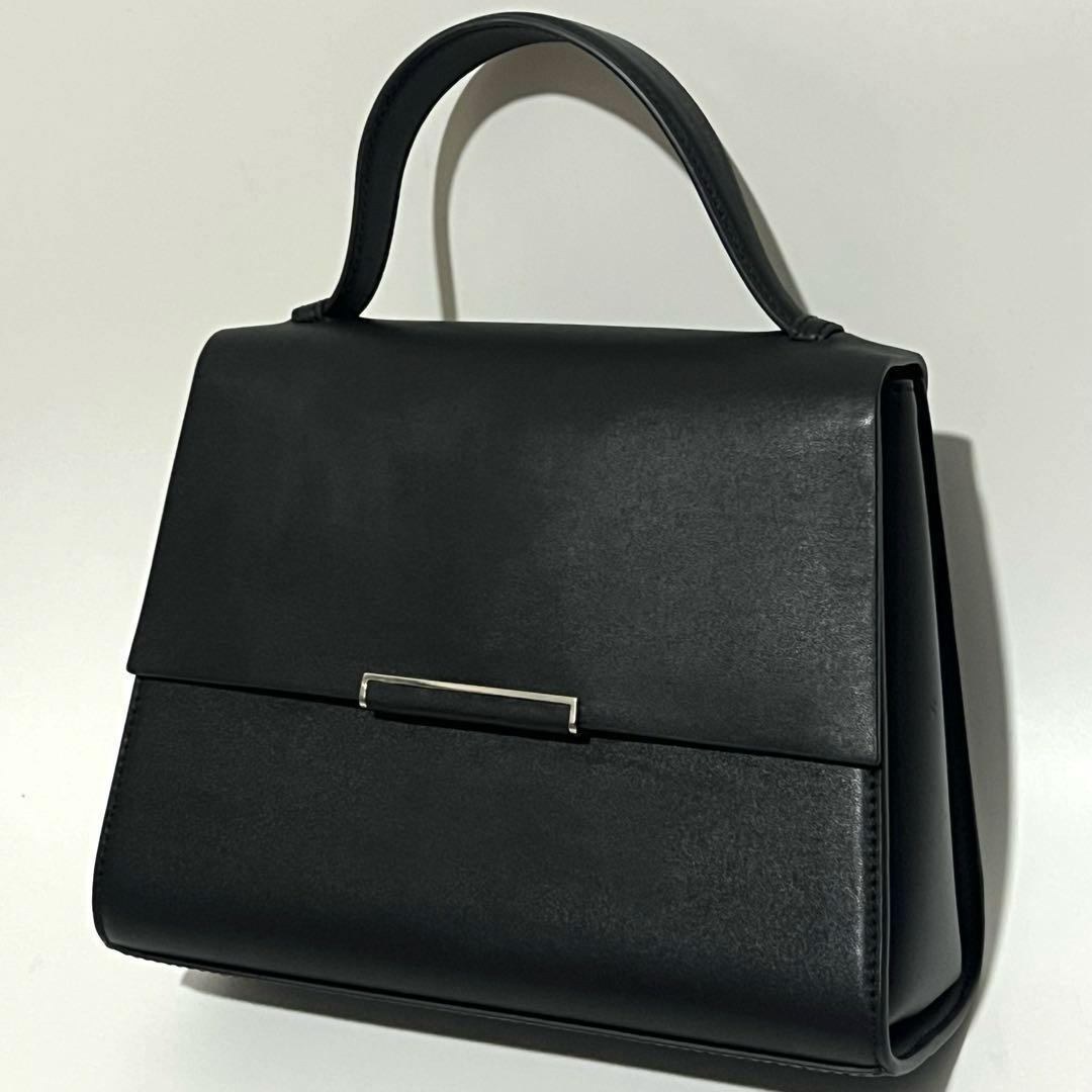 美品✨CELFORD（セルフォード） トップハンドルバッグ ブラック
