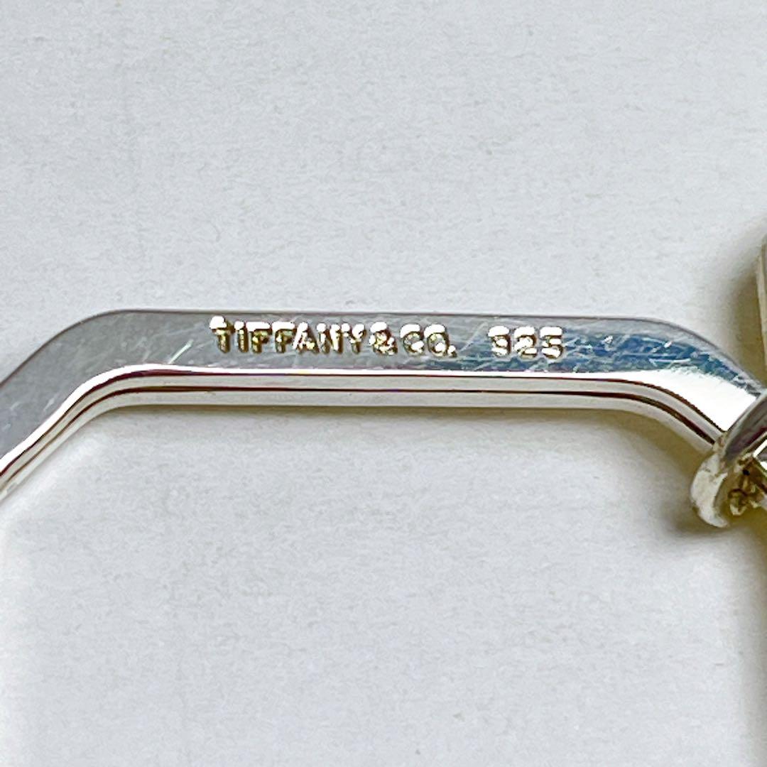 ティファニー　スクエア　オクタゴン　キーリング　925