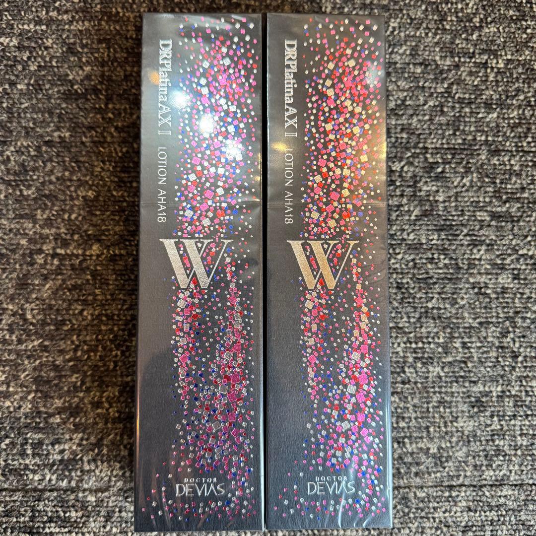 ドクターデヴイアス　プラチナAXローション　125ml 2本セット 新品未開封
