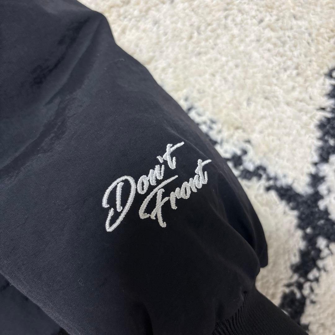 ⭐美品⭐エクストララージ ナイロン パファージャケット アーチロゴ L 黒