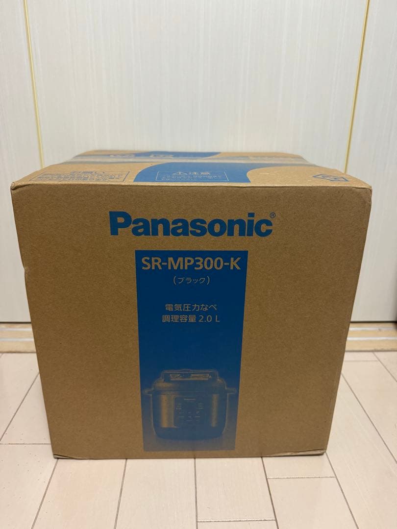 【新品未開封】Panasonic 電気圧力鍋 SR-MP300-K 2.0L