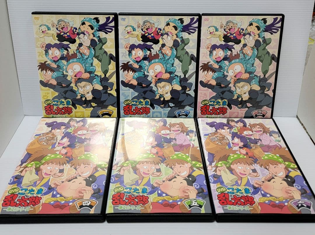【新品ケース収納】忍たま乱太郎　第21シリーズ　 DVD 全巻セット　全6巻