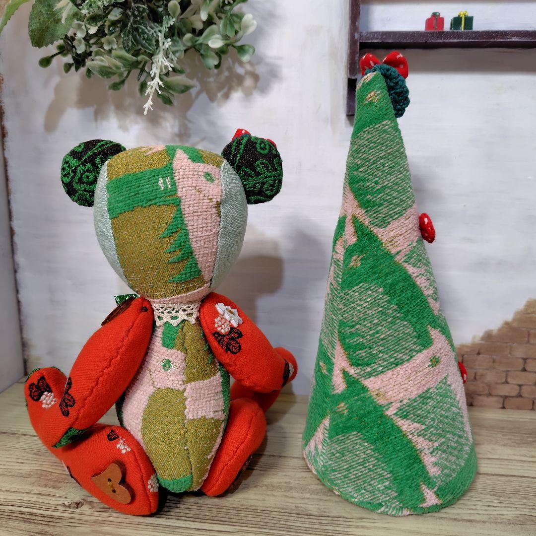 ミナペルホネン＊ハンドメイド＊ぬいぐるみ＊テディベア＊73