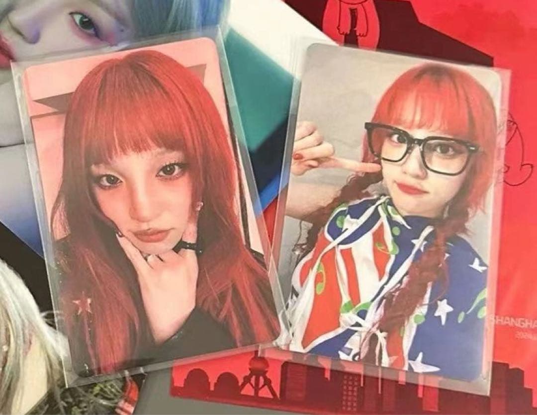 (G)I-DLE ウギ YUQ1 上海サイン会 send off　入場特典　2枚