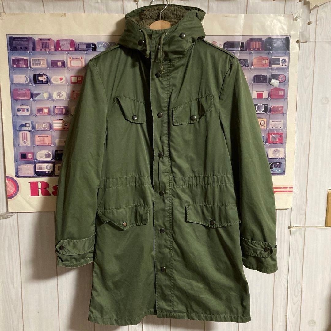80sベルギー軍ABL SEYNTEXライナー付フィールドパーカーモッズコート
