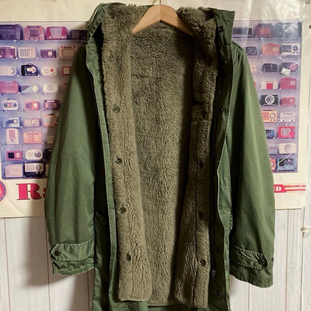 80sベルギー軍ABL SEYNTEXライナー付フィールドパーカーモッズコート