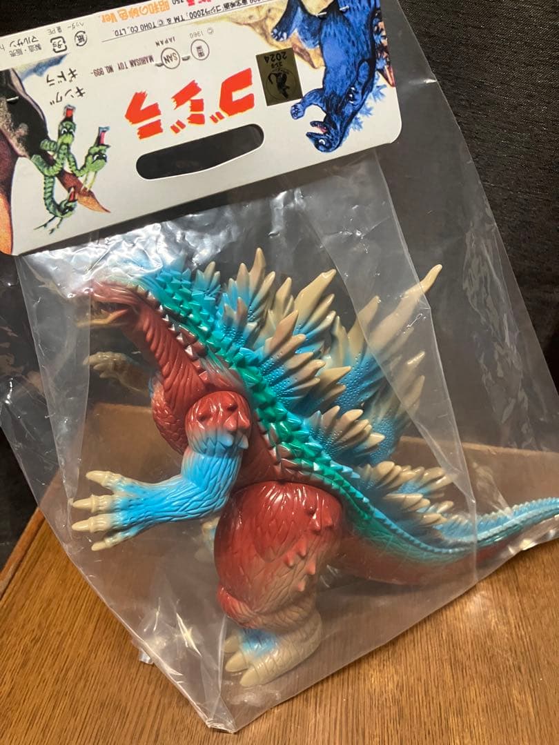 マルサンソフビ　1999 ゴジラ 350 昭和の砂色Ver.