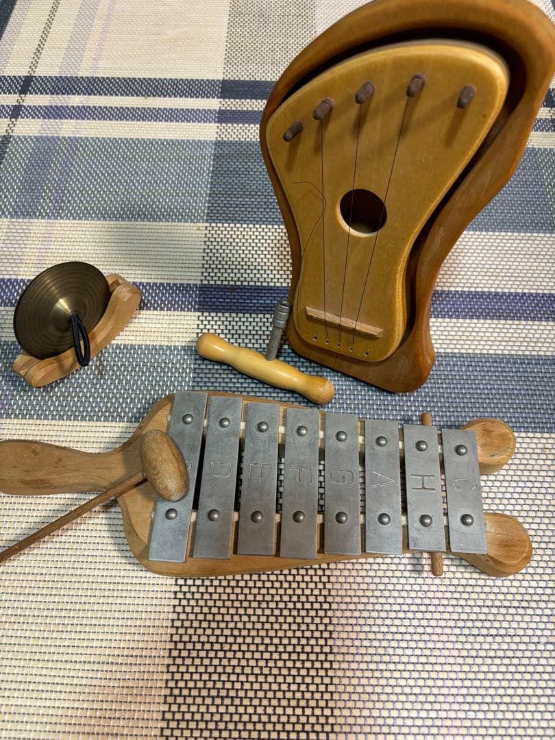 ライヤー、ミニシンバル、鉄筋