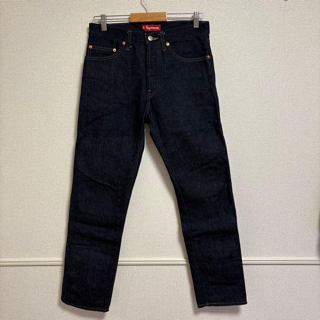 Supreme 22ss リジッド スリム ジーンズ サイズ30
