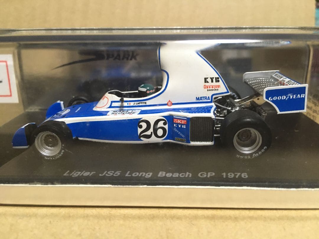 Ligier JS5 Long Beach GP 1976 ミニカー