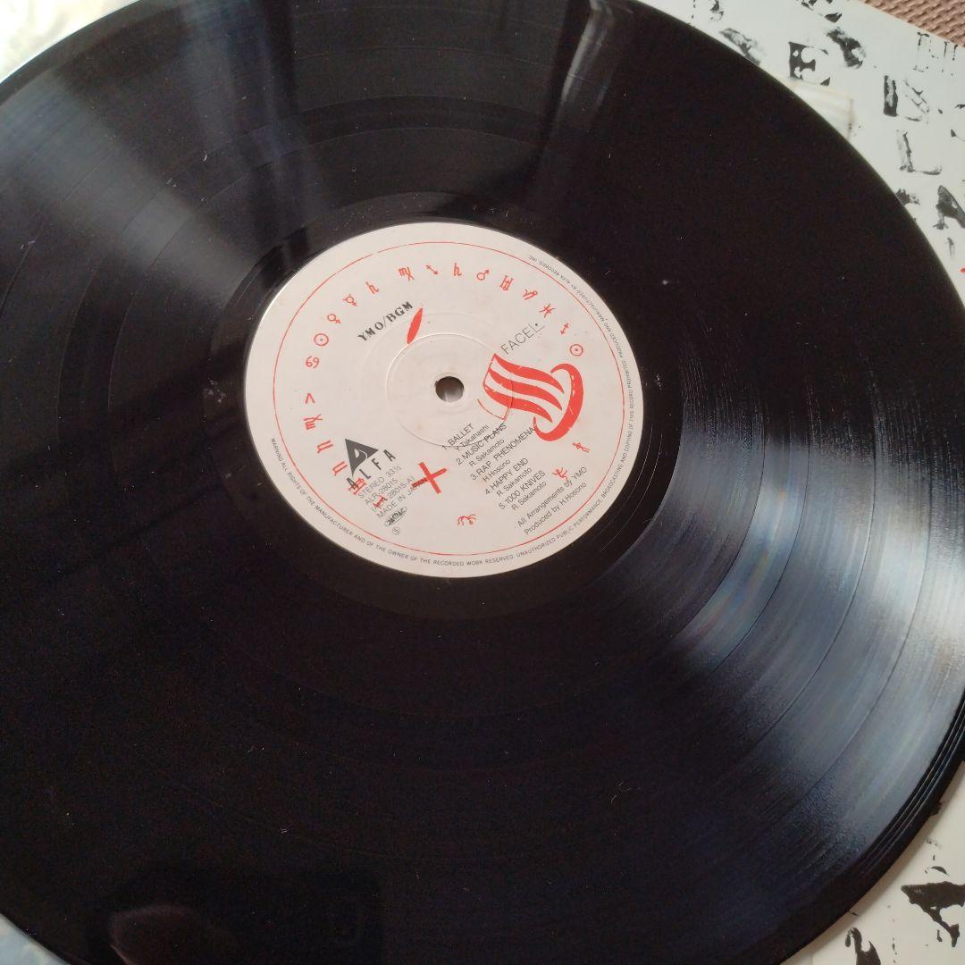YMO BGM LPレコード
