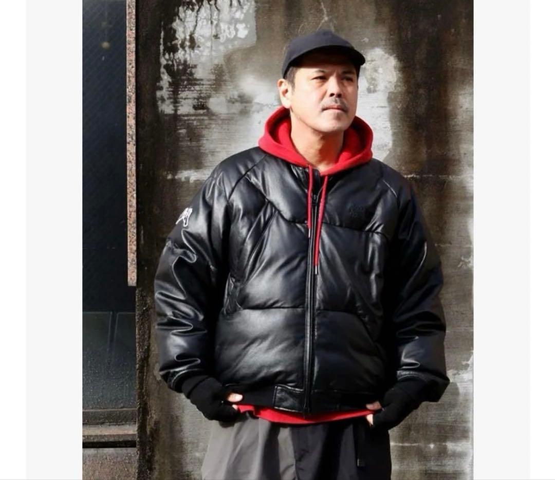 ち*び様 TIGHTBOOTH TBKB LEATHER MA-1 DOWN J