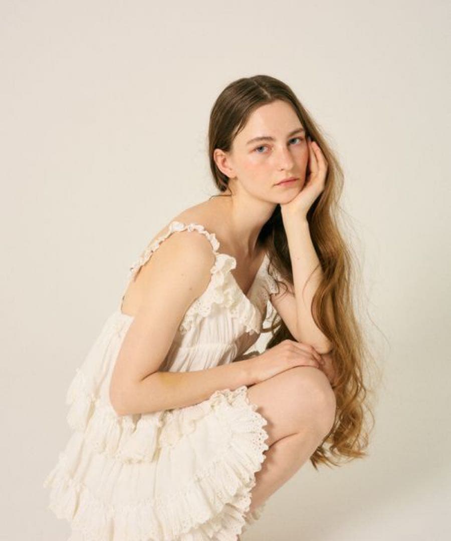 INDIA IS BEAUTIFUL ティアードキャミ