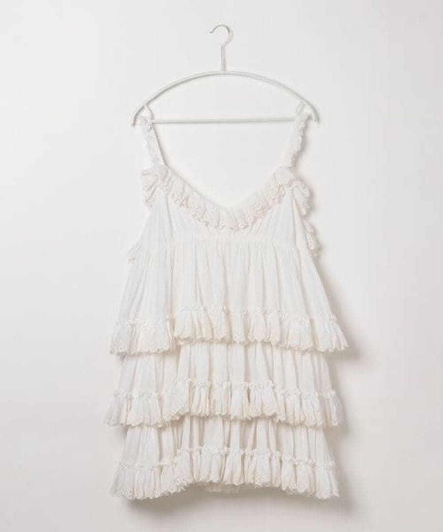 INDIA IS BEAUTIFUL ティアードキャミ