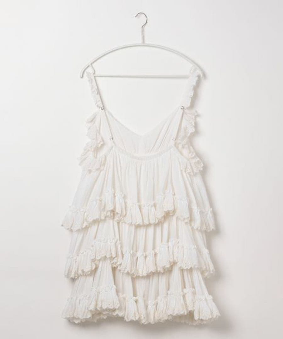 INDIA IS BEAUTIFUL ティアードキャミ