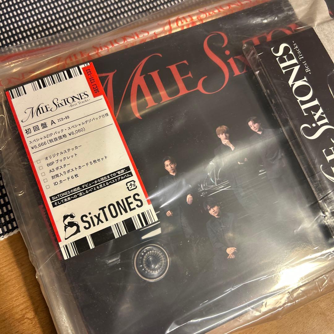 MILE SixTONES ベストアルバム3形態