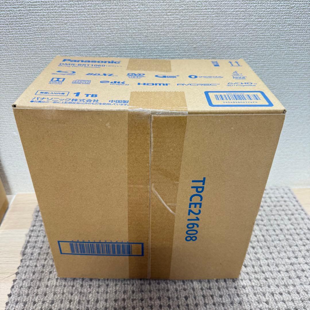 未開封 DIGA BD panasonic ブルーレイ DMR-BRT1060
