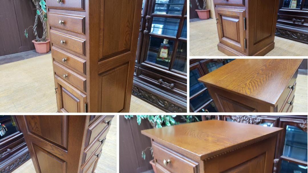 F31　美品　葉山クラシック スリムチェスト ジュエリーチェスト