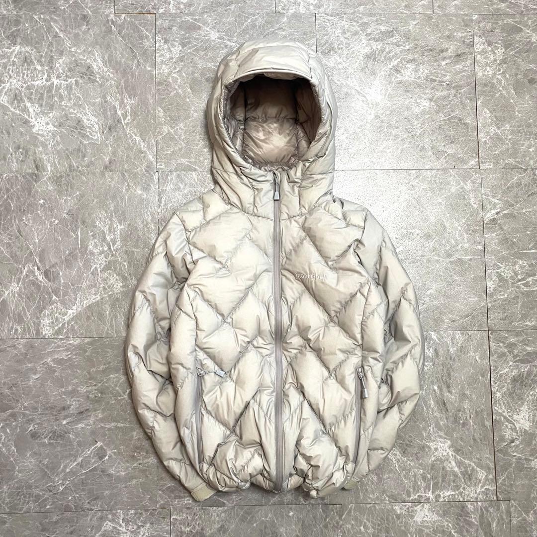 極美品 廃盤品 00s montbell キルティング アルパインダウンパーカ