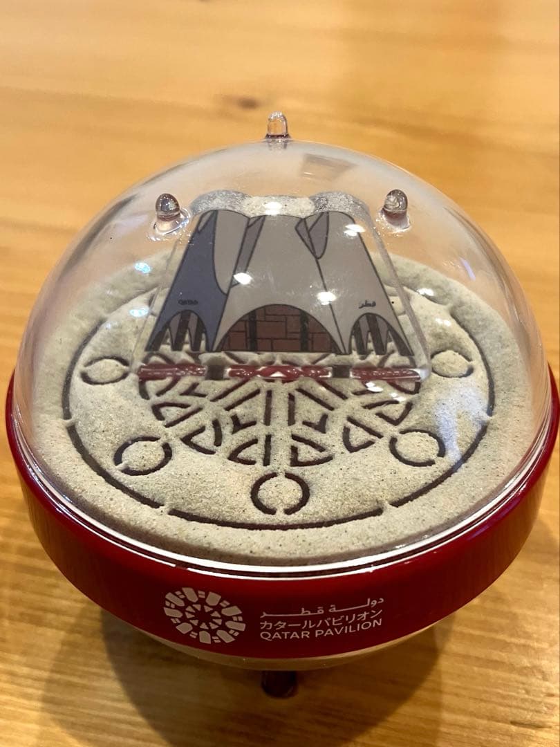 大阪　関西万博　EXPO2025 カタールパビリオン　サンドアート　超限定品
