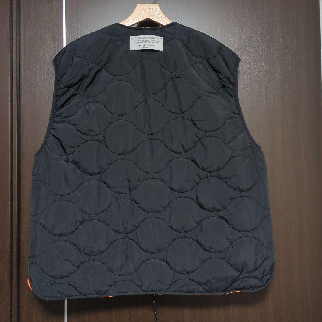 ニコアンド【WILLIAM B.ELIOTT】リバーシブルキルトベスト