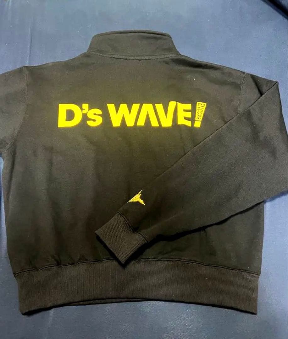 D's WAVE! ハーフジップスウェットM VIPパス、銀テープ付き