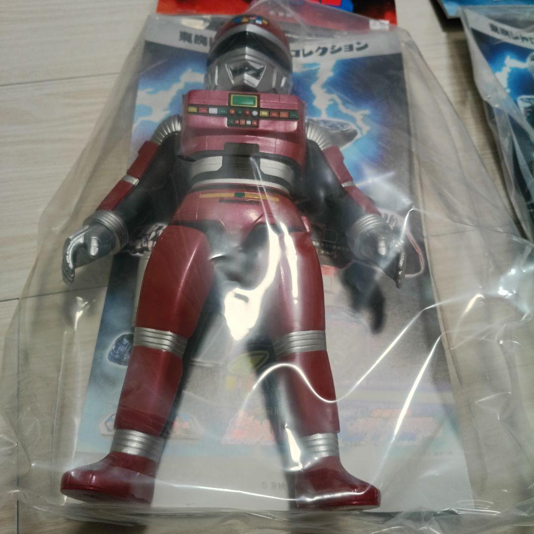 東映レトロソフビコレクション ギャバン シャリバン 宇宙刑事セット ソフビ