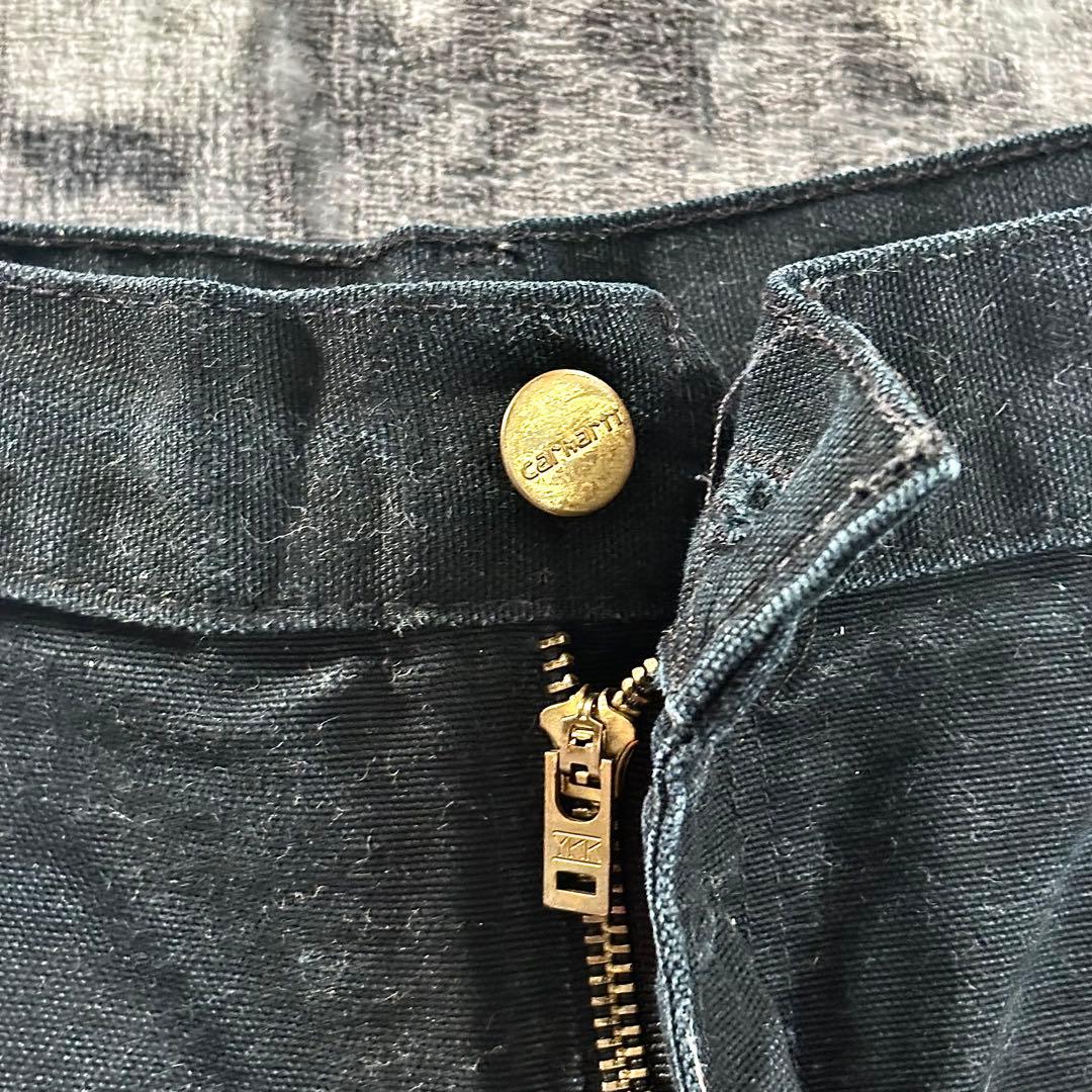 極太 ビックシルエット ゆるだぼ 38×32 YKKジップ 金ボタン 良フェード