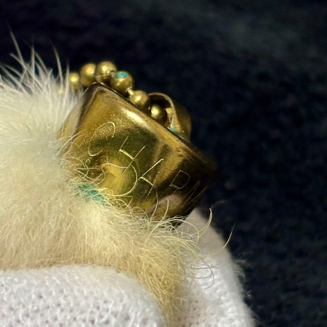 ヴィンテージ ラビットフット キーチェーン　ラッキーチャーム　USA