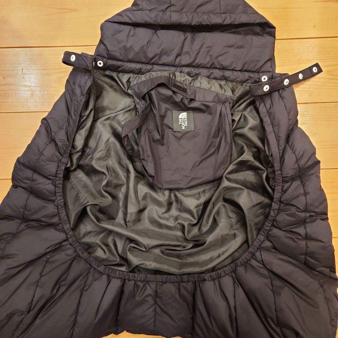 THE NORTH FACE ブラック 抱っこケープ