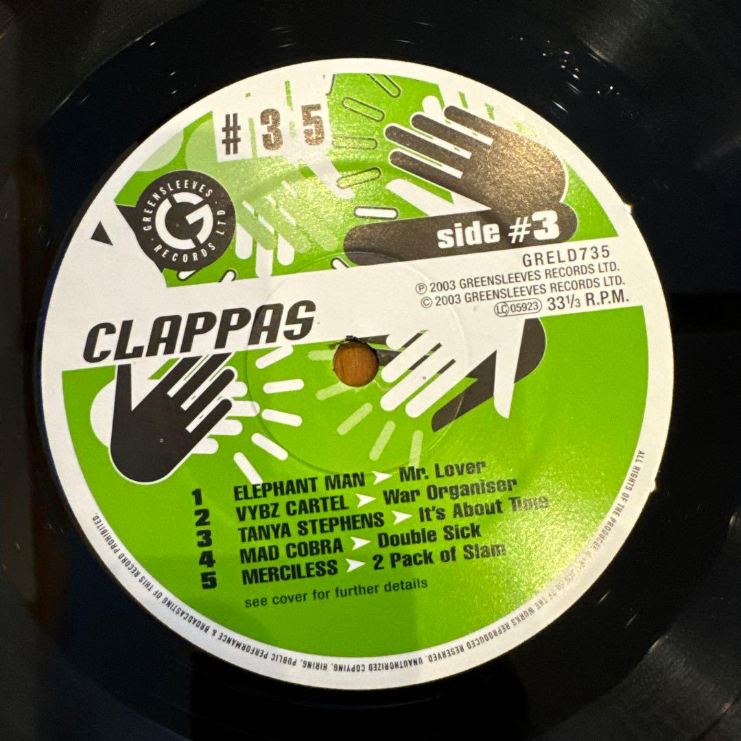 CLAPPAS Riddim/LP2枚セット横浜レゲエ祭レコードreggae