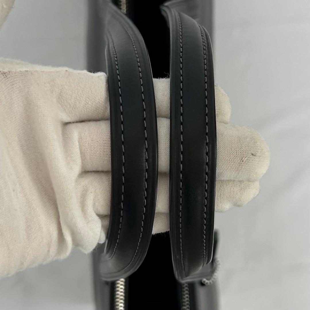 【極美品】コーチ CR096 ニーナ ビジネスバッグ レザー 本革 手提げ 黒