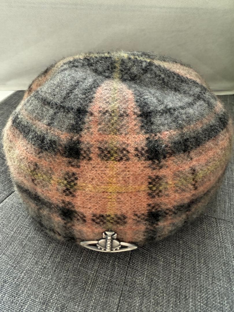 Vivienne Westwood チェック柄 ベレー帽