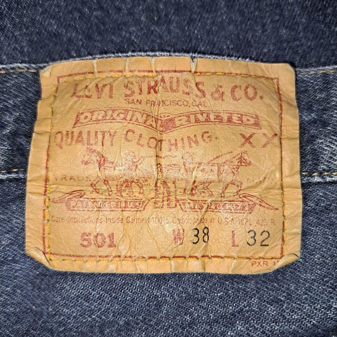 USA製 90s Levi's リーバイス501 レアカラーデニム W38