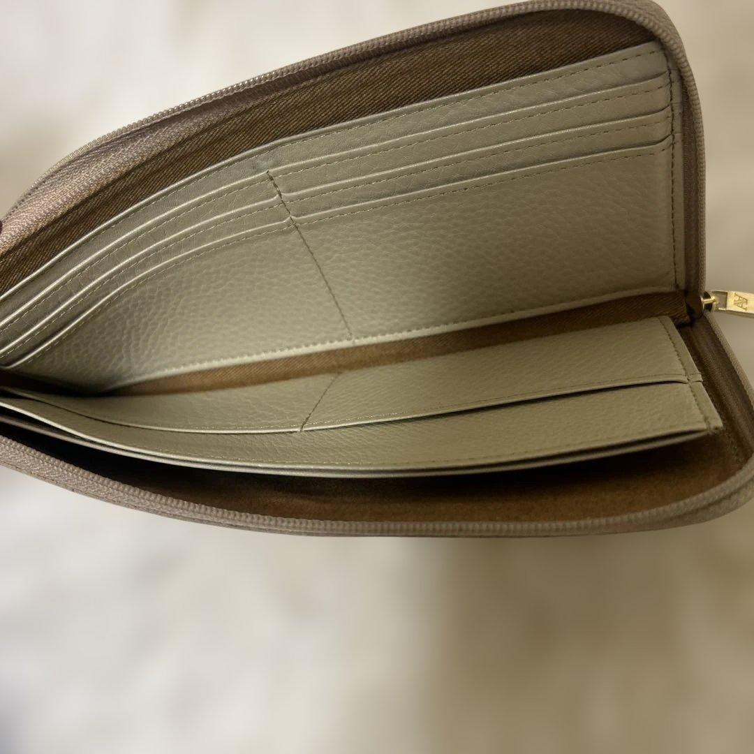 【極美品】ATAO リモパイソン　l字ファスナー　ゴールド　希少色