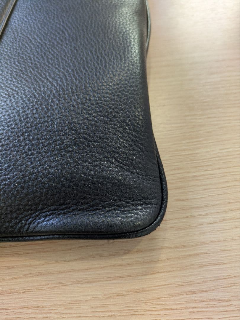 BALLY バリー　ビジネスバッグ 黒 レザー【Used品】