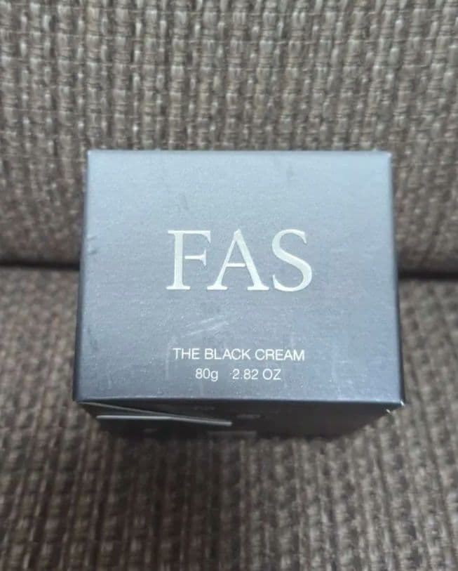 パック・フェイスマスク FAS THE BLACK CREAM 80g