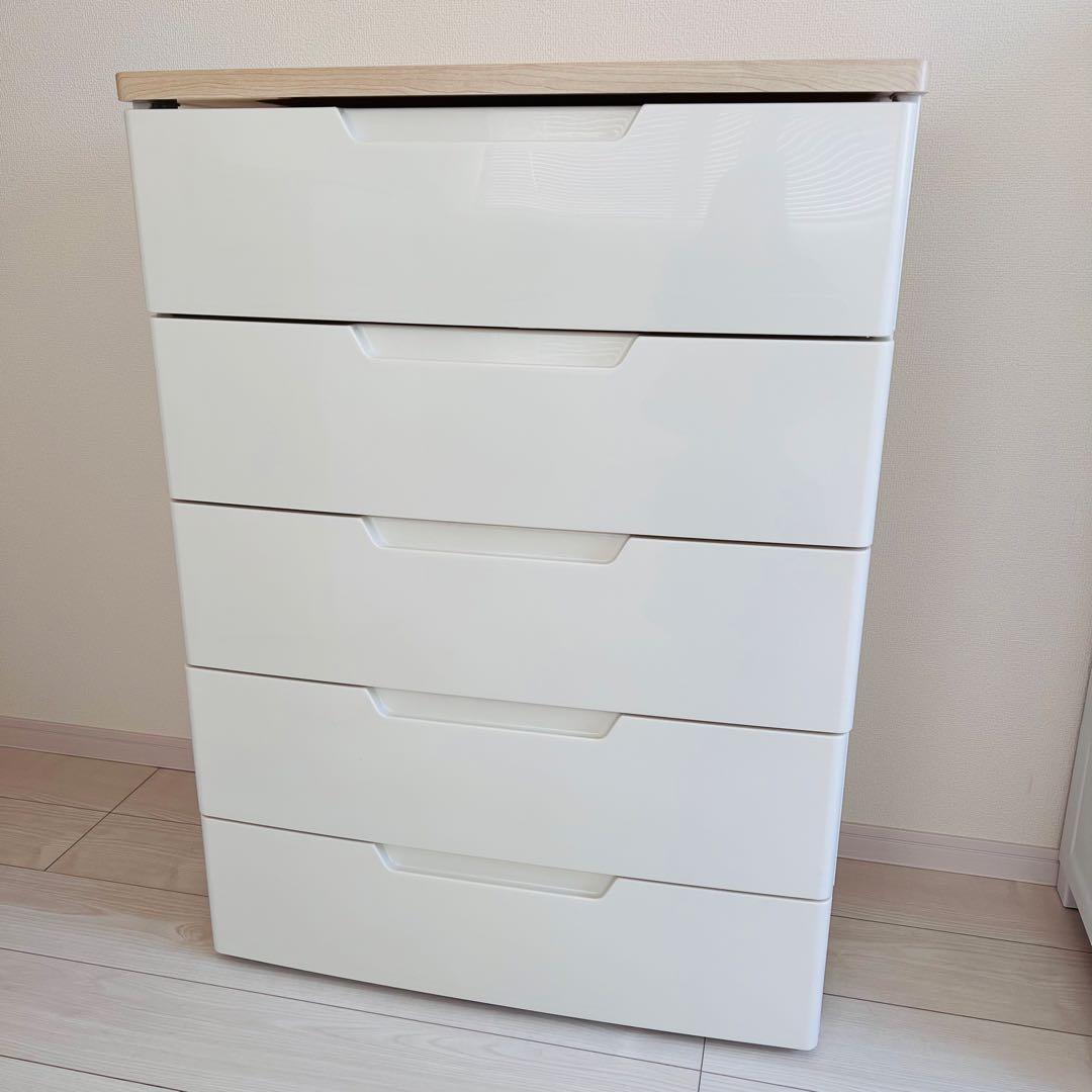 アイリスオーヤマ チェスト 5段 幅73cm