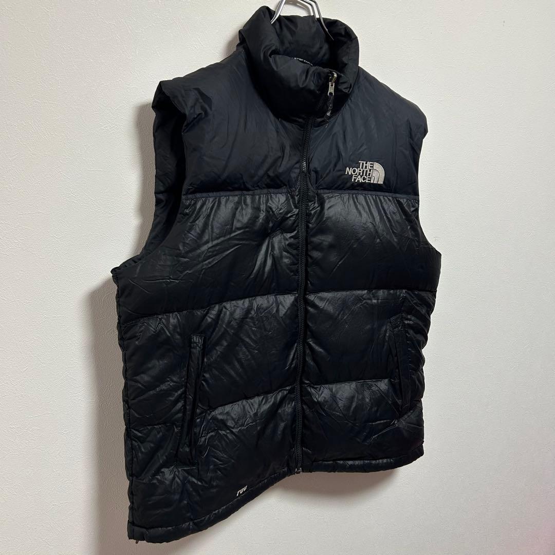 日本未入荷　海外限定　ノースフェイス　ヌプシダウンベスト　700FP 黒　XL